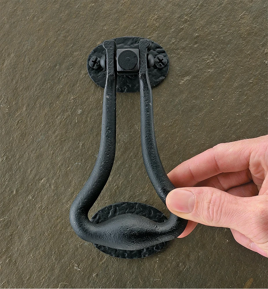 Forged-Iron Door Knocker