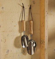 Set of 2 Stainless-Steel Scoops