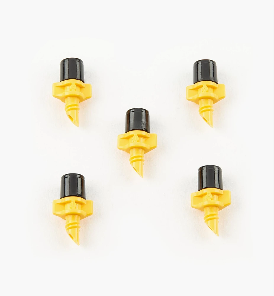 Misting Jets for Low-Flow Irrigation Systems