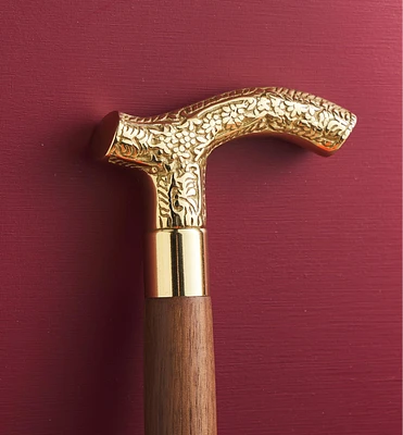 Brass Regency Cane Head