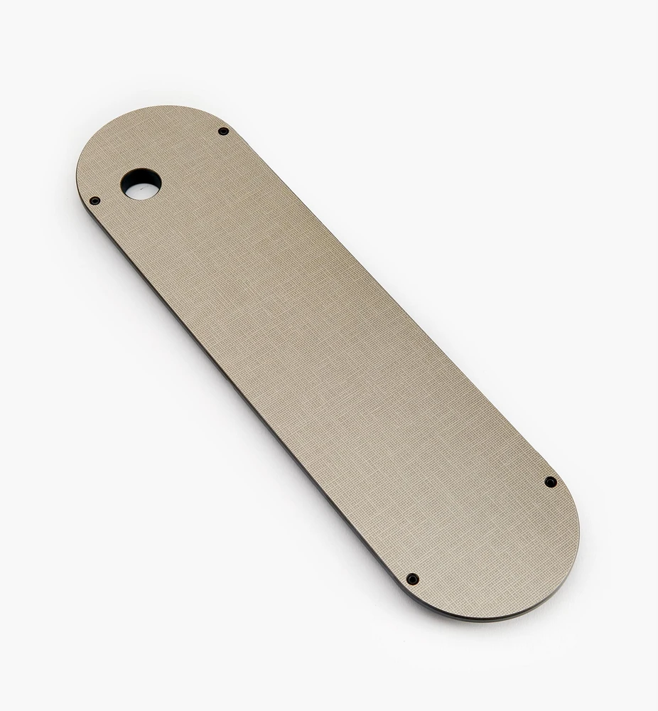Zero-Clearance Throat Inserts