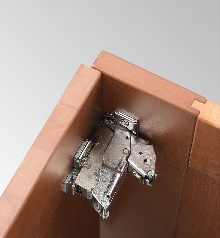 Blum Standard 155° Soft-Close Clip-Top Half-Overlay Hinges