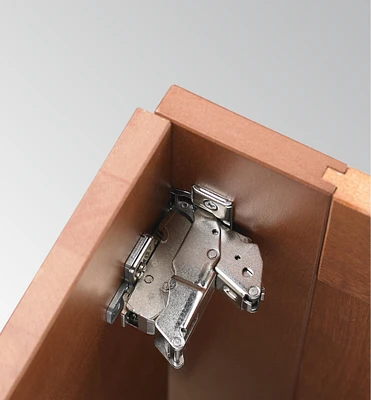 Blum Standard 155° Soft-Close Clip-Top Half-Overlay Hinges