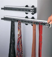Sliding Tie Racks