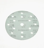 Disques abrasifs autoagrippants à 15 trous Mirka Polarstar, 6 po