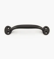 5 1/2" Cast Brass Oval-Post Utility Handle