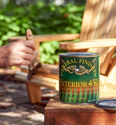 General 450 Water-Based Exterior Varnish