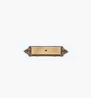 Georgian Rectangular Knob Escutcheon
