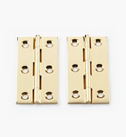 Extruded Brass Fixed-Pin Butt Hinges