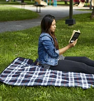 Tartan Outdoor Lined Blanket