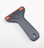 Wide Holder & Orange Plastic Razor Blade