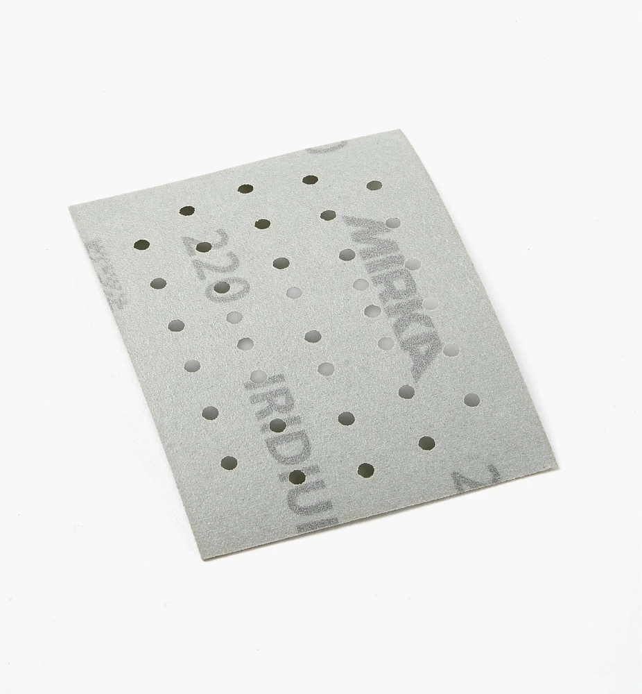 Mirka Iridium 3" × 4" 36-Hole Grip Sheets