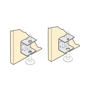 Cabinet Leveller Panel Brackets