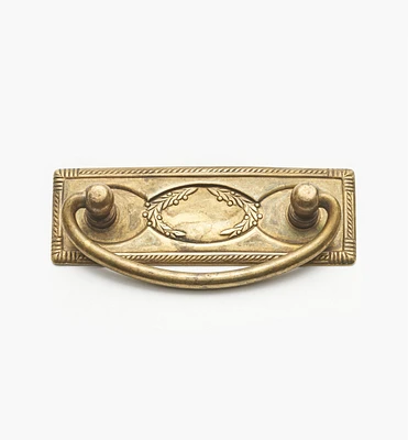 Rope-Edged Rectangular Horizontal Plate Handles