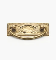 Rope-Edged Rectangular Horizontal Plate Handles