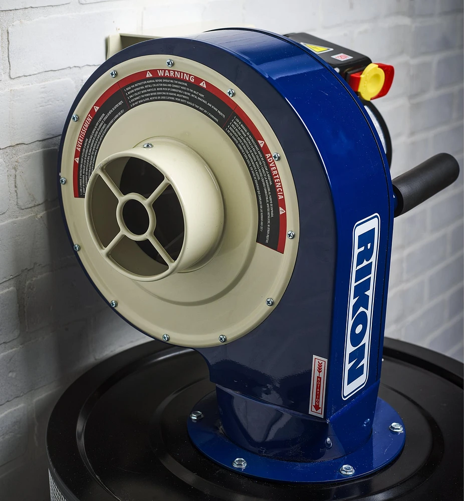 Rikon 1 hp Wall-Mount Dust Collector (Model 60-101)