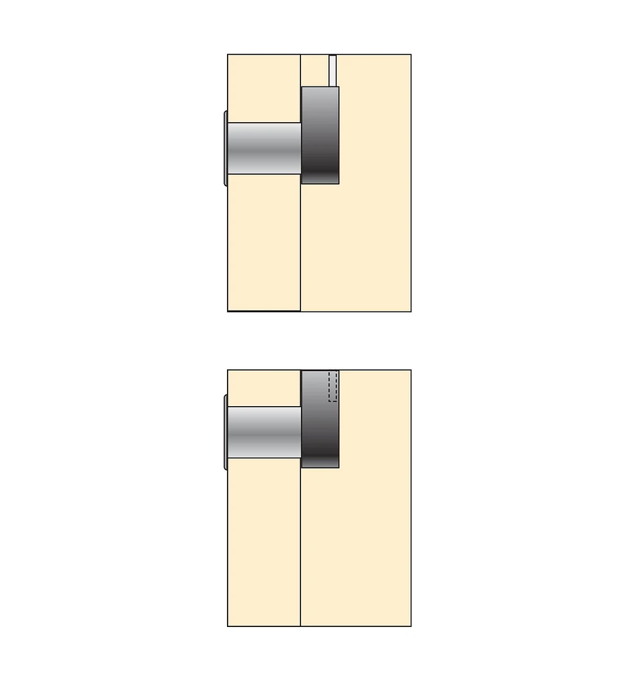 Back-Mount Drawer Locks
