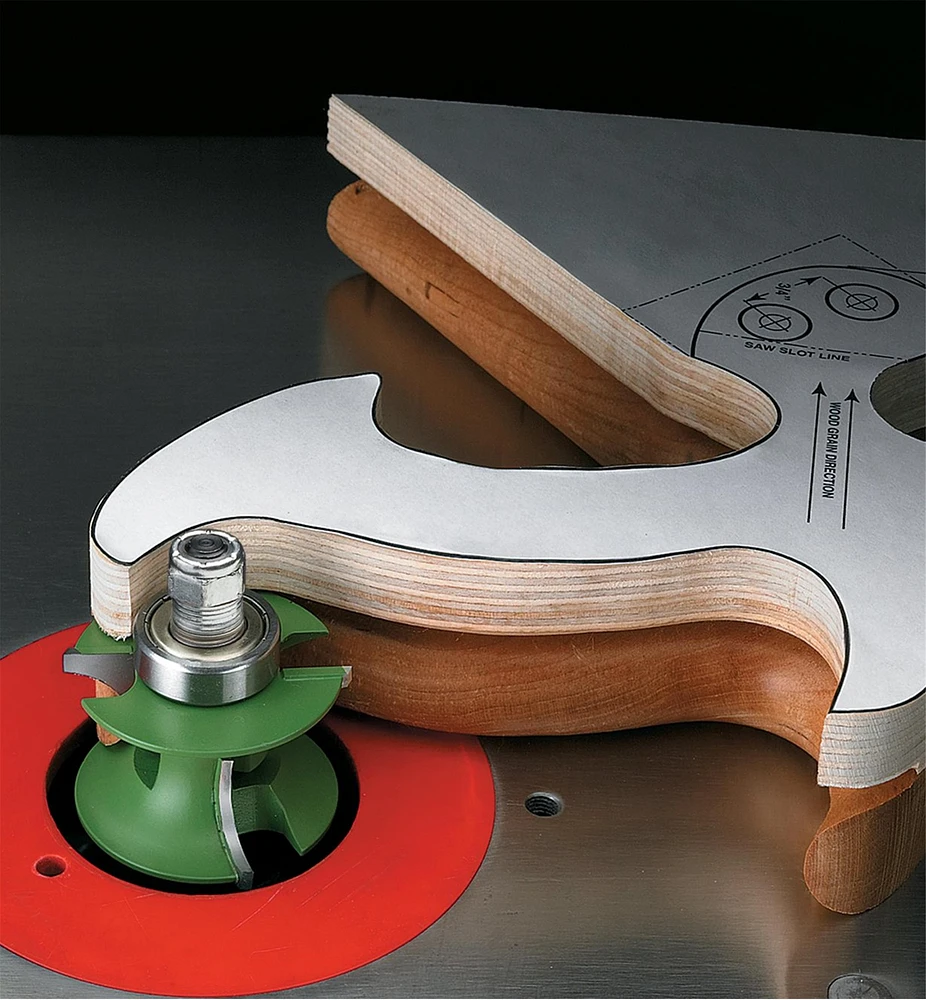 Variable Round-Over Router Bit