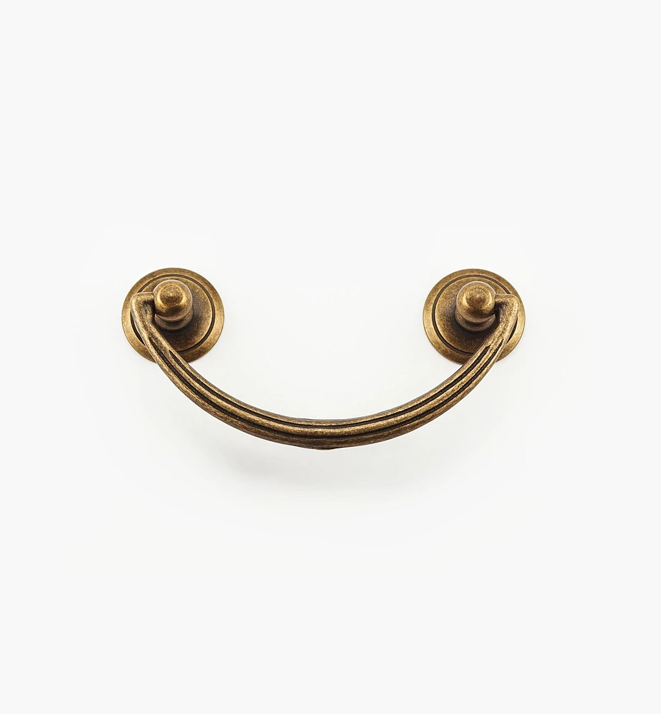 Fluted Brass Handles