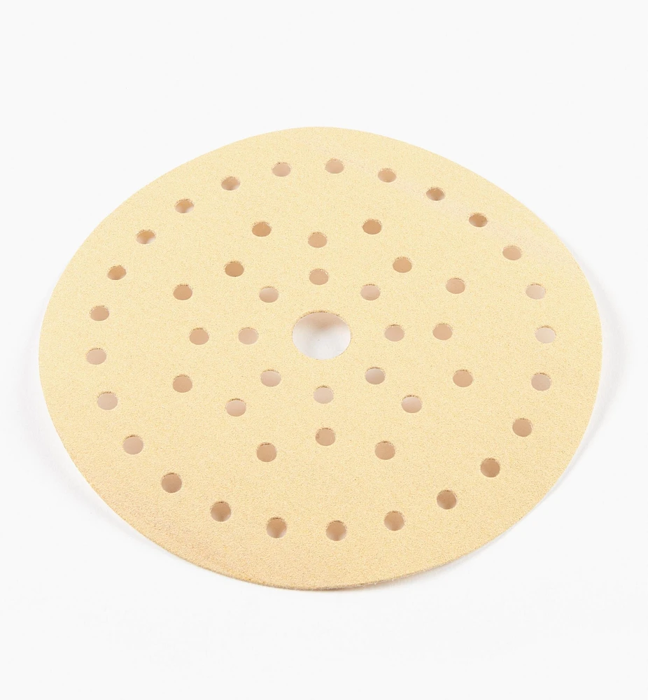 Mirka 6" 50-Hole Gold Multifit Grip Discs