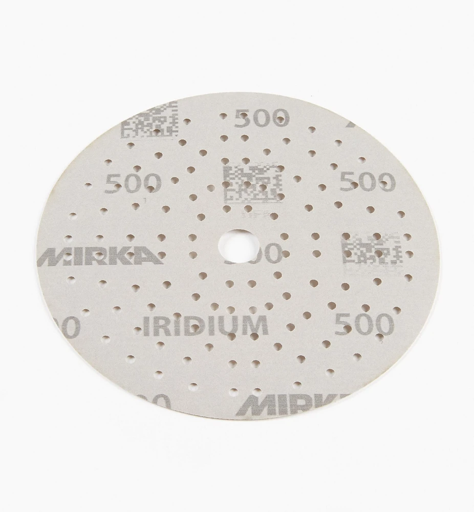 Mirka 6" Fine 121-Hole Iridium Grip Discs