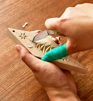 Make It Yourself Chip Carving Holiday Ornaments Kit