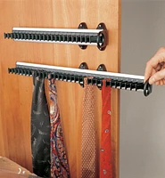 Sliding Tie Racks