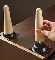Straight Wooden Table Legs