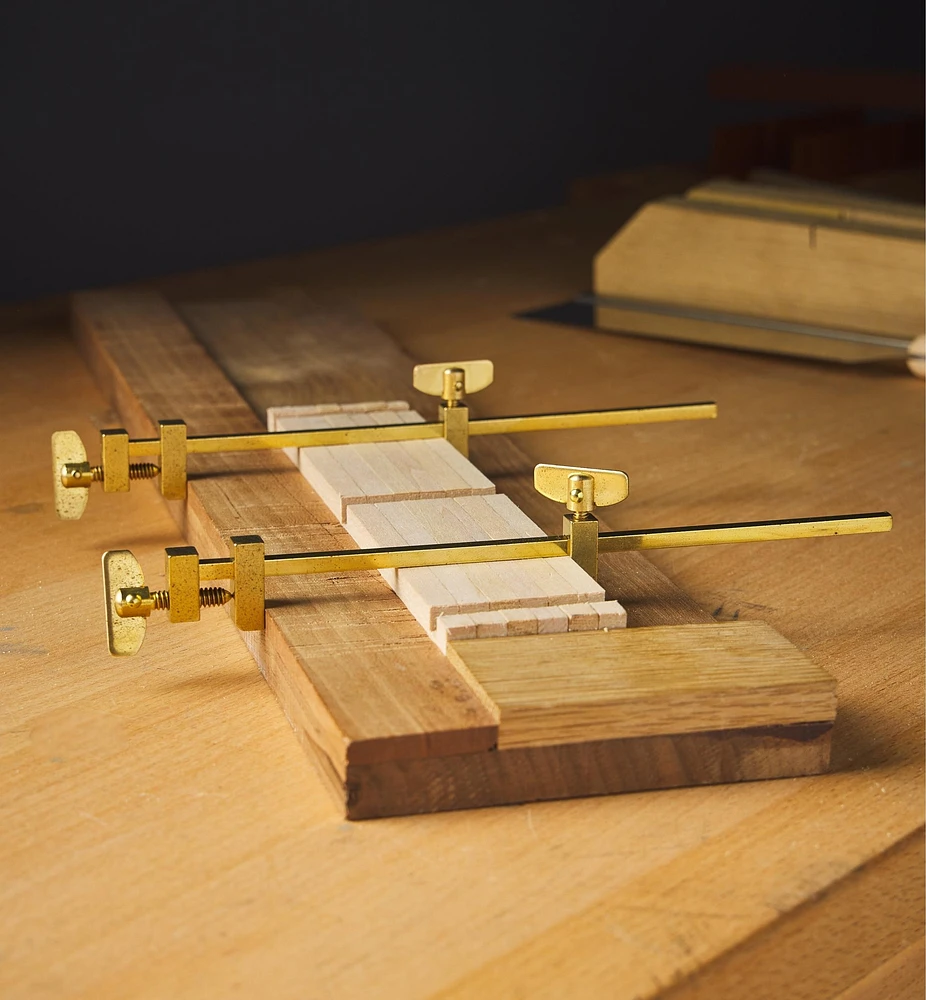 Miniature Brass Bar Clamps