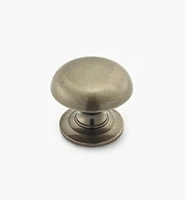 Turned Brass Domed Knobs