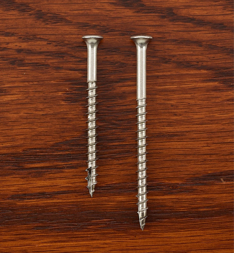 18-8 Stainless-Steel #10 Flat-Head Screws
