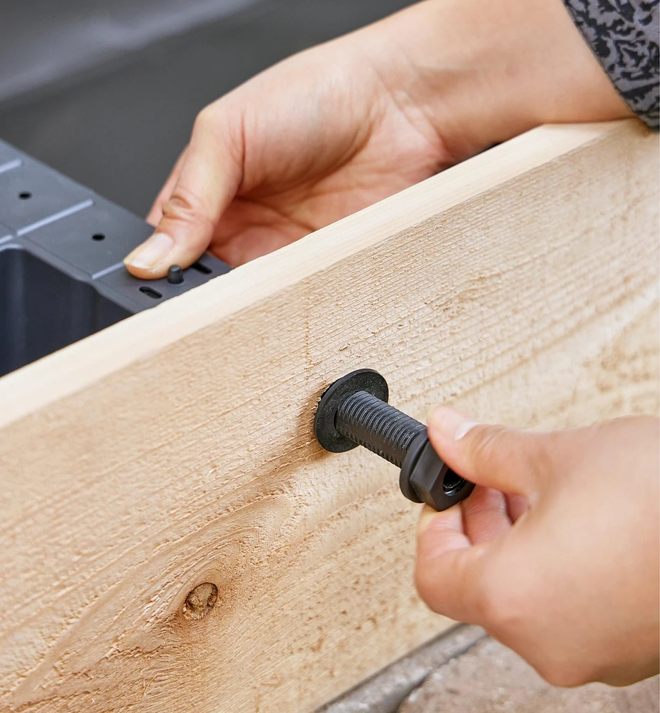 Self-Watering Raised-Bed Hardware