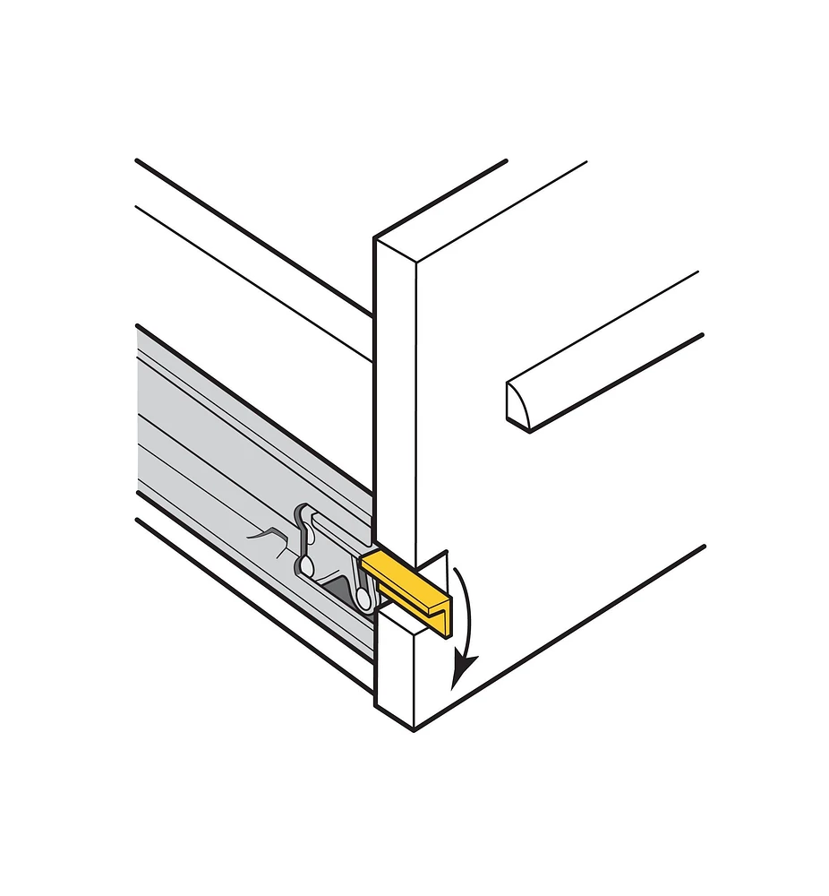 Double-Locking Extra-Heavy-Duty Slides