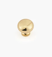 Plain Classic Brass Knobs
