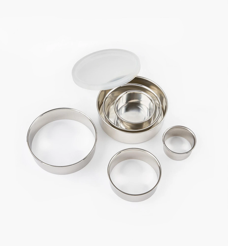 Stainless-Steel Pastry Cutters