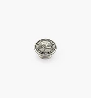 Pewter Canoe Knob