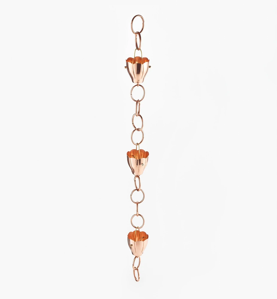 Copper Rain Chain