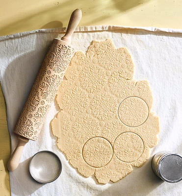 Kaleidoscope Embossing Rolling Pin