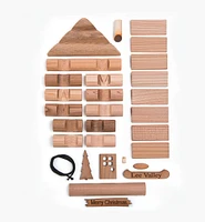 Log Cabin and Barn Ornament Kits