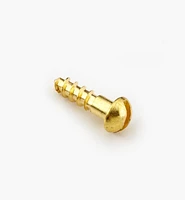 Round-Head Brass Screws