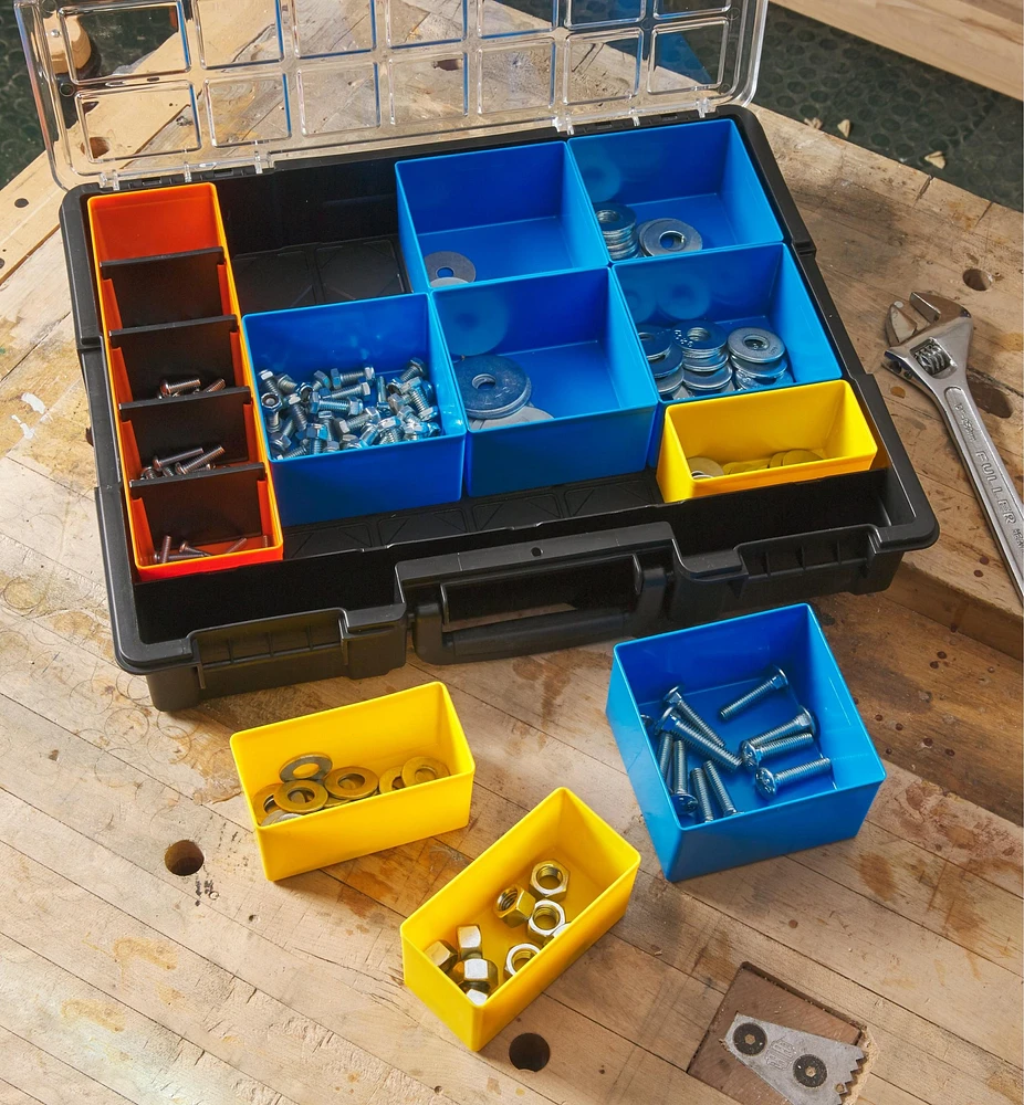 Allit Pro 15-Compartment Modular Storage Case