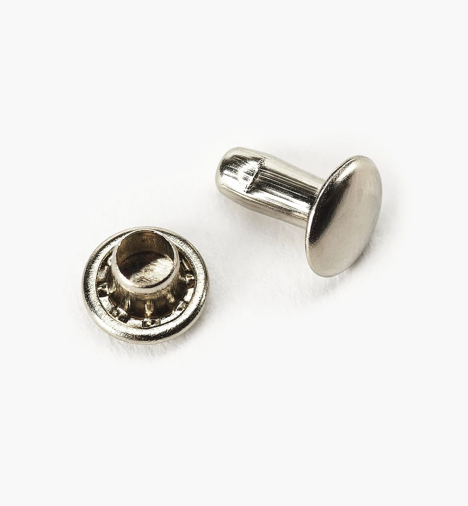Double-Capped Leatherworking Rivets by ABC Morini