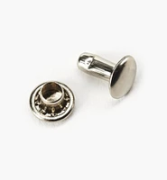 Double-Capped Leatherworking Rivets by ABC Morini