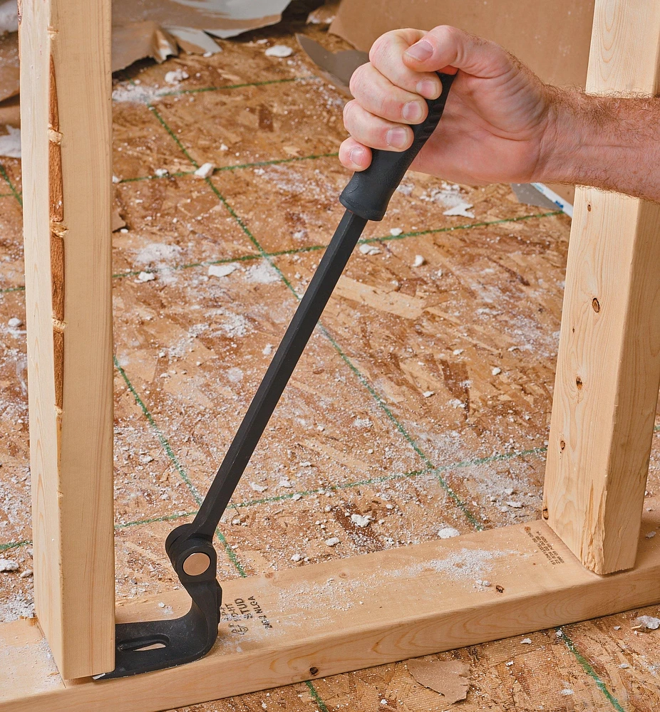 16" Swivel-Foot Pry Bar