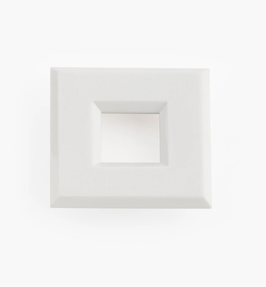 Square Polycarbonate Trim Ring for Indoor/Outdoor Mini Recessed LED Light