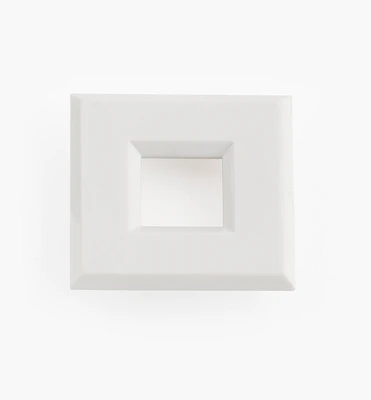 Square Polycarbonate Trim Ring for Indoor/Outdoor Mini Recessed LED Light