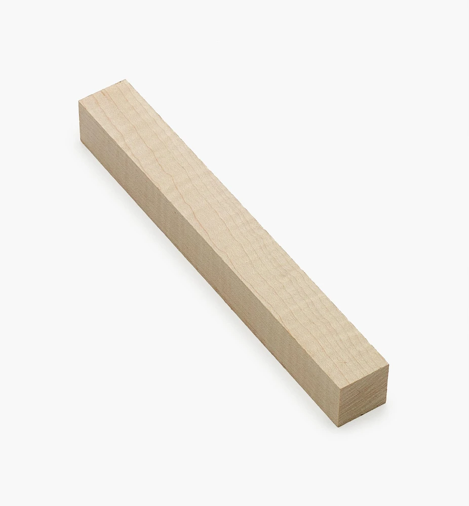 Carrelet de stylo en érable ondé