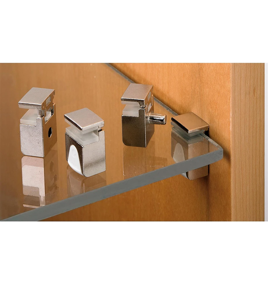 Kubic Supports for Glass Shelves