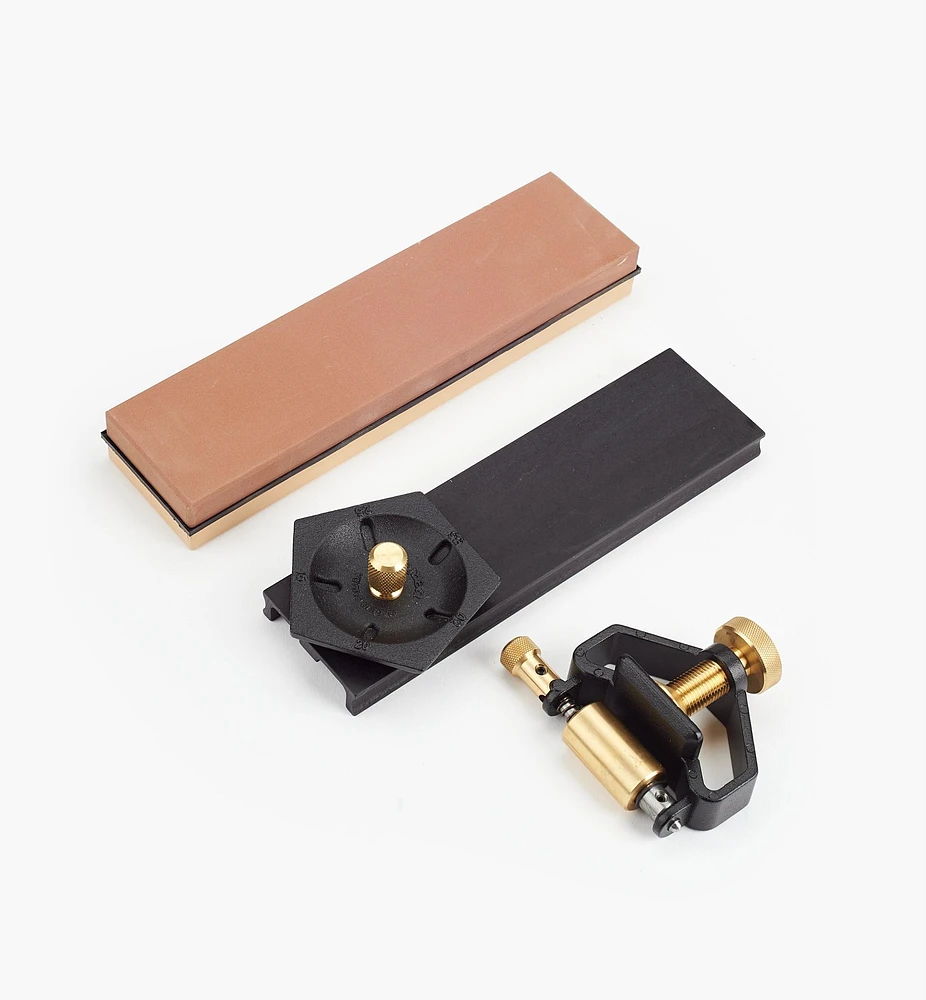Cabinetmaker's Sharpening Set with Veritas Sharpening System & Stone