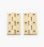 Extruded Brass Fixed-Pin Butt Hinges
